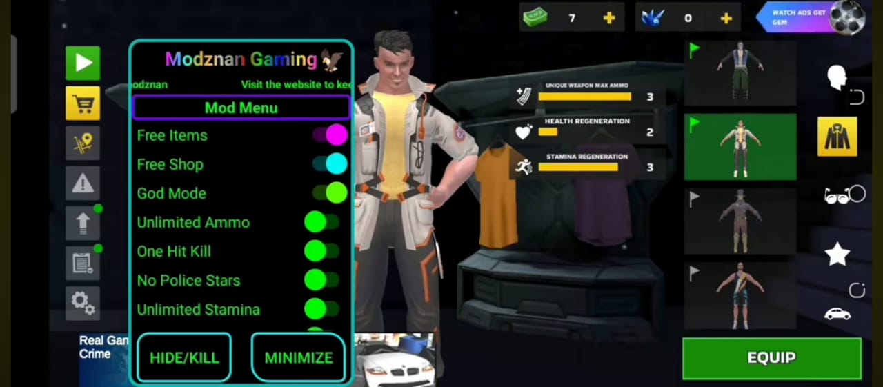 rope hero mafia city wars with superhero