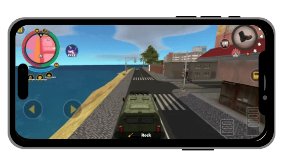 amazing and beautiful graphics of rope hero 3 mod apk