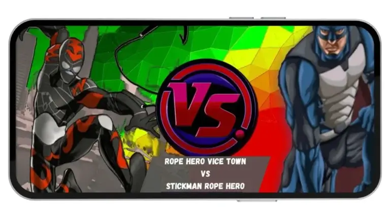 Rope Hero Vice Town vs Stickman Rope Hero – Which Game Wins?
